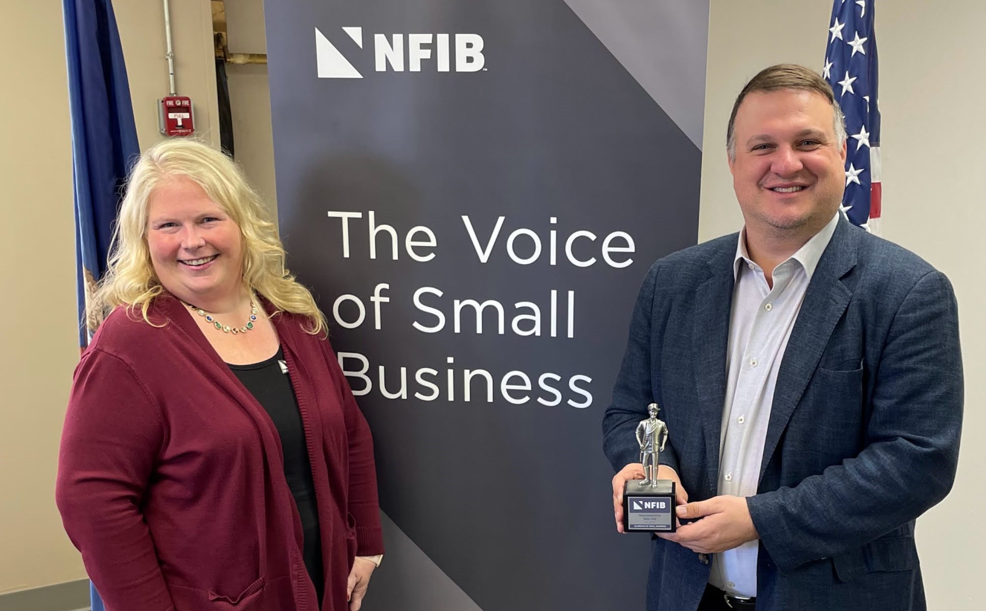 Rep. Matt Hall Receives The NFIB Prestigious Guardian of Small Business Award