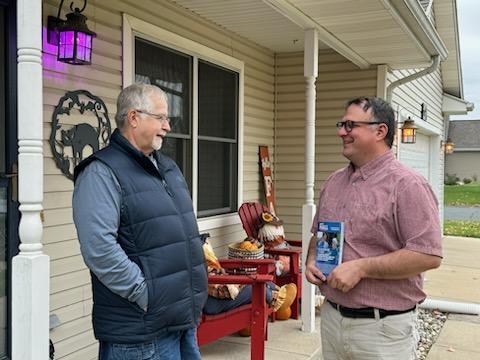 Rep. Matt Hall Is Knocking Doors In His District To Find Out What You Are Concerned About